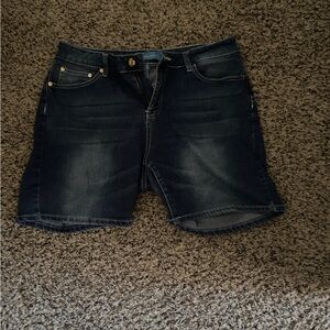 High Waist Denim Shorts